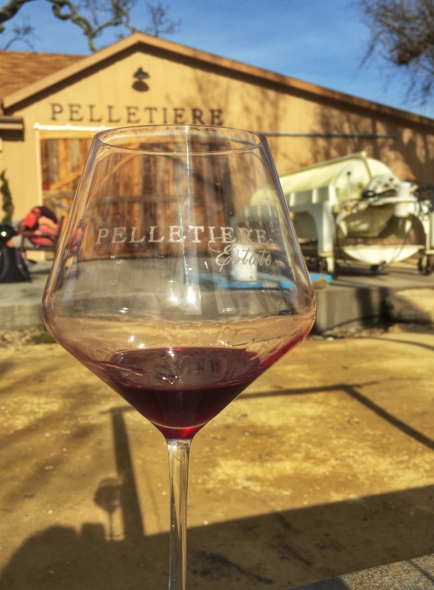 Pelletiere Winery wine glass 