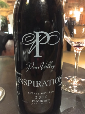 Bottle of Pear Valley Inspiration