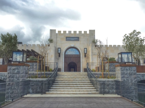 Tooth and Nail winery castle entrance